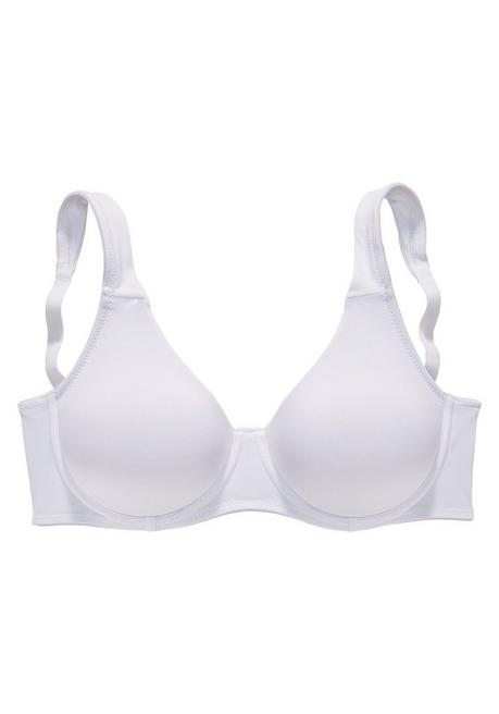 Lascana Minimizer-BH Mit Nahtlos Vorgeformten Cups - Weiß Sheego