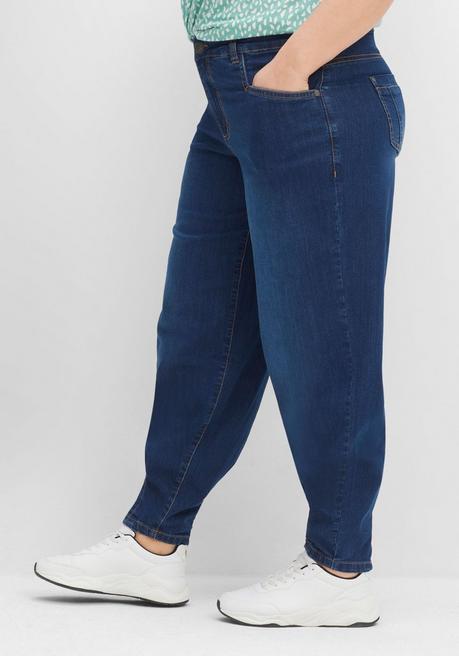 Sheego Mom-Jeans OLIVIA In Five-Pocket-Form - Blue Denim Sheego