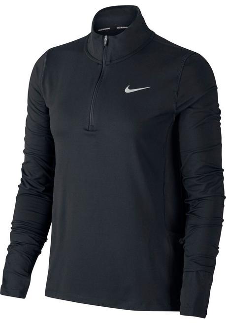 NIKE Laufshirt - Schwarz Sheego