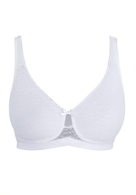 NUANCE Bralette-BH - Weiß Sheego
