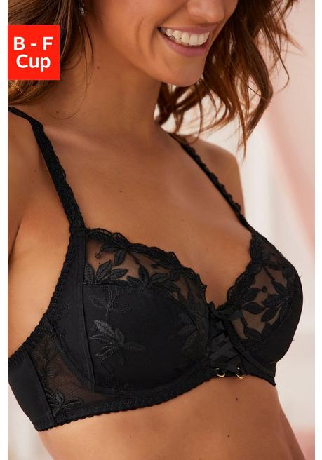 NUANCE Bügel-BH - schwarz sheego