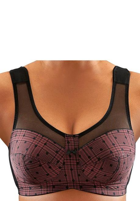 NUANCE Entlastungs-BH - braun-schwarz sheego