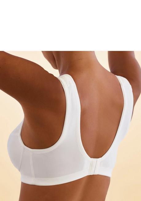 NUANCE Entlastungs-BH - Weiß+schwarz Sheego