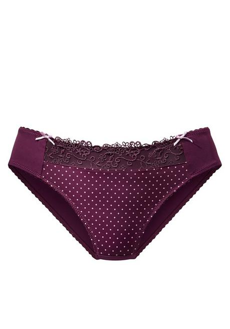NUANCE Slip - Aubergine Sheego