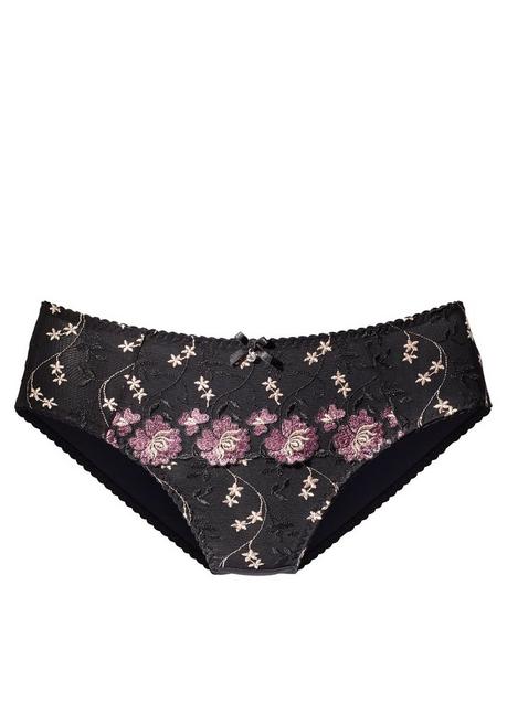 NUANCE Slip - Schwarz-taupe Sheego