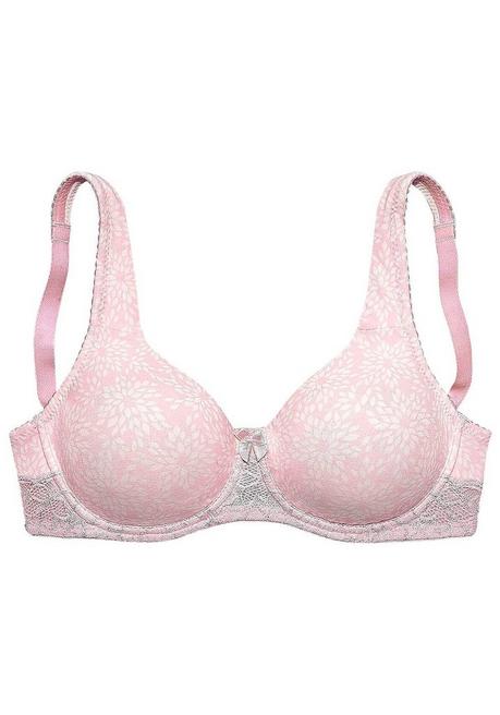 NUANCE T-Shirt-BH - Rosé-puder Sheego