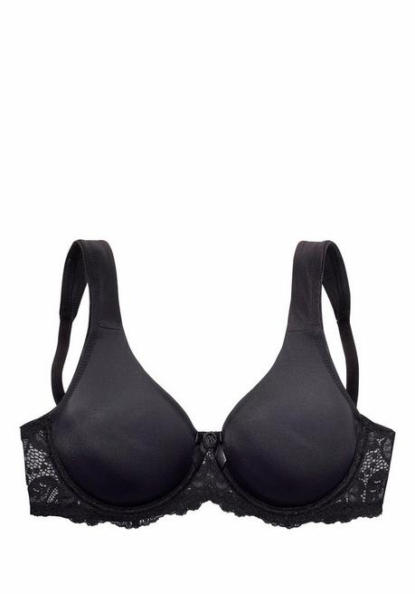NUANCE T-Shirt-BH - Schwarz Sheego