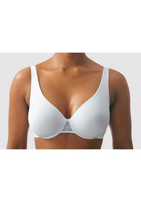 NUANCE T-Shirt-BH - Schwarz+weiß Sheego