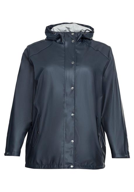Sheego Outdoorjacke Mit Jerseyfutter, Wasserabweisend - Nachtblau Sheego