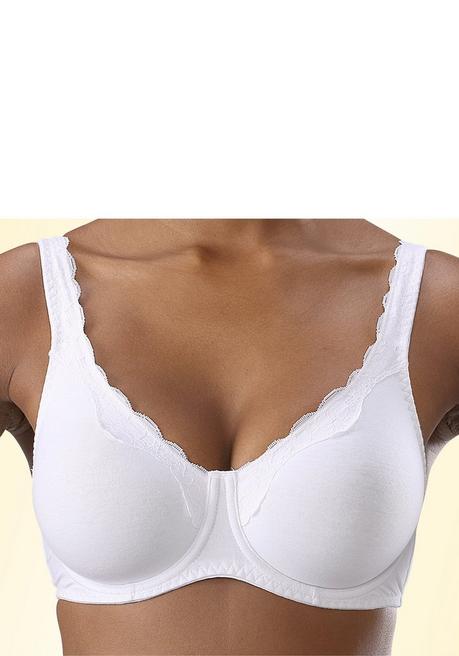 PETITE FLEUR Bügel-BH - Marine+weiß Sheego