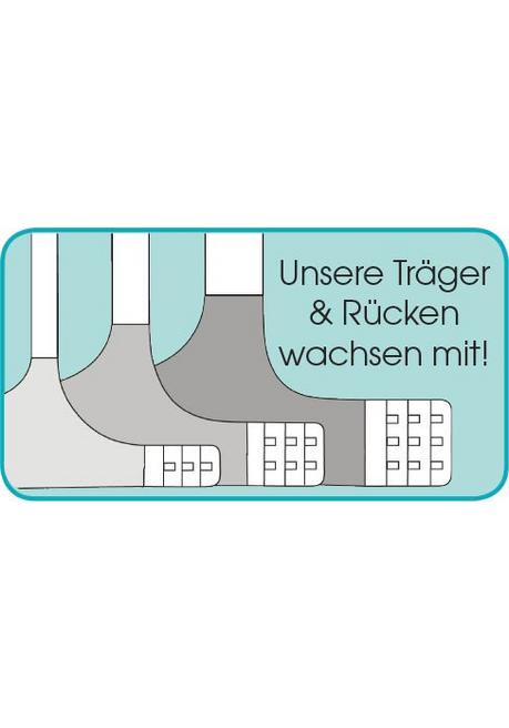 PETITE FLEUR Bügel-BH - Rot+schwarz Sheego