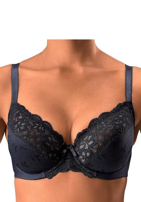 PETITE FLEUR Bügel-BH - Schwarz+weiß Sheego