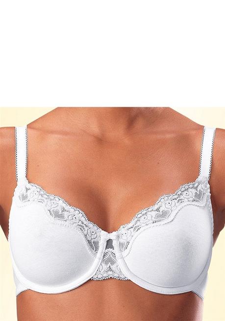 PETITE FLEUR Bügel-BH - Schwarz+weiß Sheego