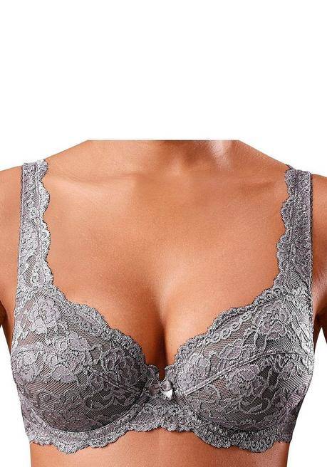 PETITE FLEUR Bügel-BH - Stein+weiß Sheego