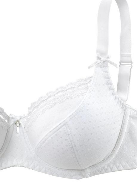 PETITE FLEUR Bügel-BH - Weiß Sheego