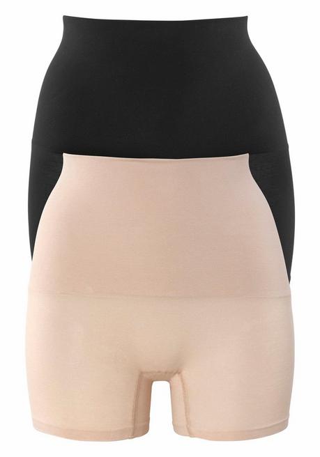 PETITE FLEUR Formpants - Schwarz+nude Sheego