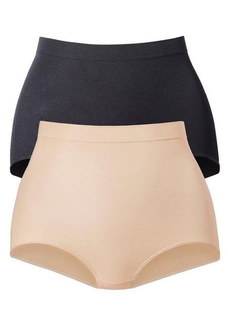 PETITE FLEUR Shapingslip - Hautfarben+schwarz Sheego