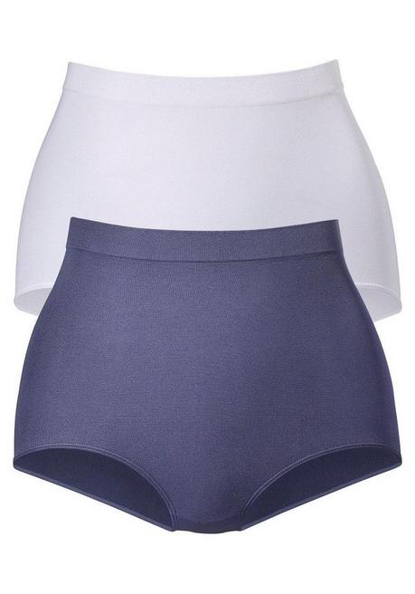 PETITE FLEUR Shapingslip - Marine+weiß Sheego