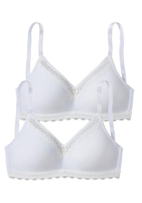 PETITE FLEUR Soft-BH - Weiß Sheego