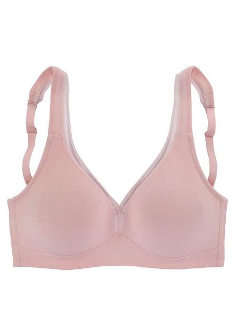 PETITE FLEUR T-Shirt-BH - Rosé+weiß Sheego