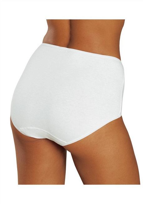 PETITE FLEUR Taillenslip - Grau+weiß Sheego