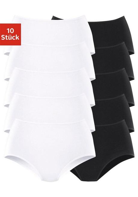 PETITE FLEUR Taillenslip - Schwarz+weiß Sheego