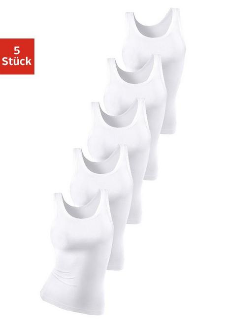 PETITE FLEUR Unterhemd - Weiß Bedruckt Sheego