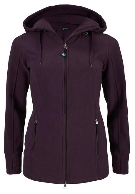 Polarino Fleecejacke - Aubergine Sheego
