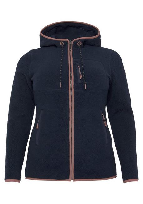 Polarino Fleecejacke - Marine Sheego