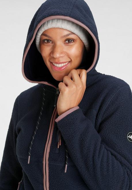 Polarino Fleecejacke - Marine Sheego