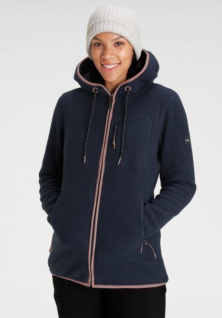 Polarino Fleecejacke - marine sheego Polarino Fleecejacke - marine sheego