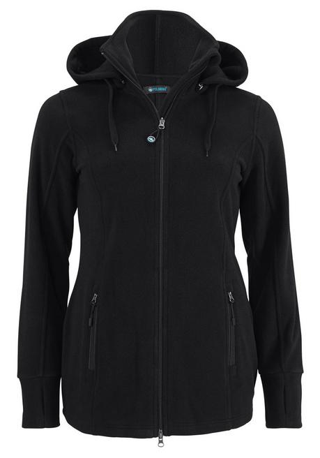 Polarino Fleecejacke - Schwarz Sheego