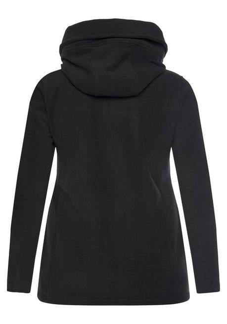 Polarino Fleecejacke - Schwarz Sheego