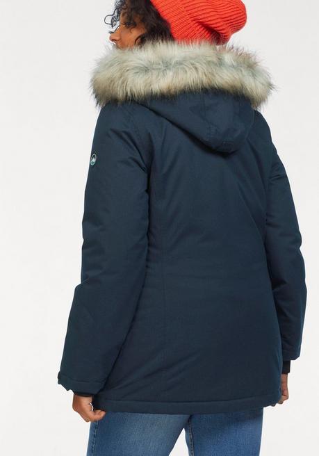 Polarino Funktionsparka - Marine Meliert Sheego