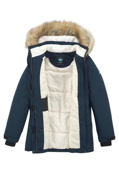 Polarino Funktionsparka - Marine Meliert Sheego