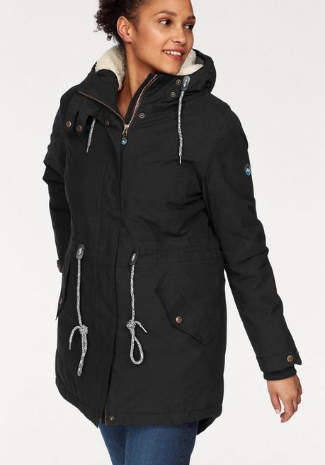 Polarino Funktionsparka - nachtschwarz sheego