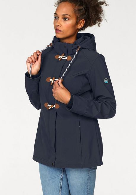 Polarino Softshelljacke - dunkelblau sheego Polarino Softshelljacke - dunkelblau sheego