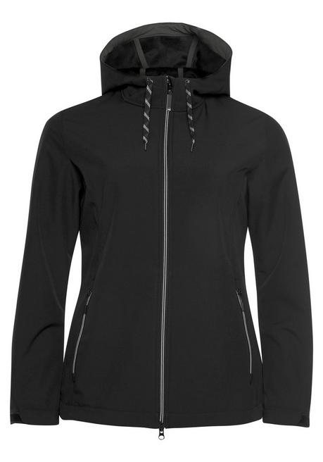 Polarino Softshelljacke - Schwarz Sheego