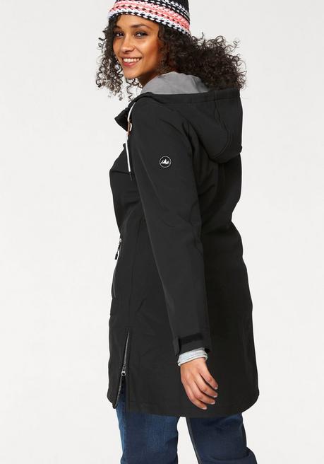 Polarino Softshellmantel - Schwarz Sheego