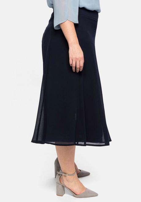 Sheego Rock In Leicht Ausgestellter Form - Marine Sheego