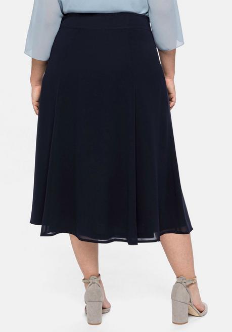 Sheego Rock In Leicht Ausgestellter Form - Marine Sheego