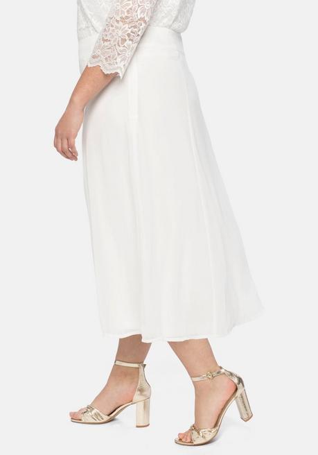 Sheego Rock In Leicht Ausgestellter Form - Offwhite Sheego