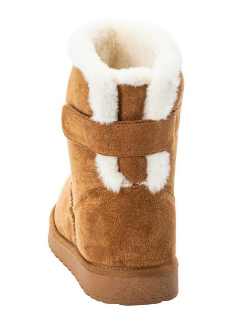 Sheego Schlupfboots Mit Verstellbarem Riegel - Camelfarben Sheego