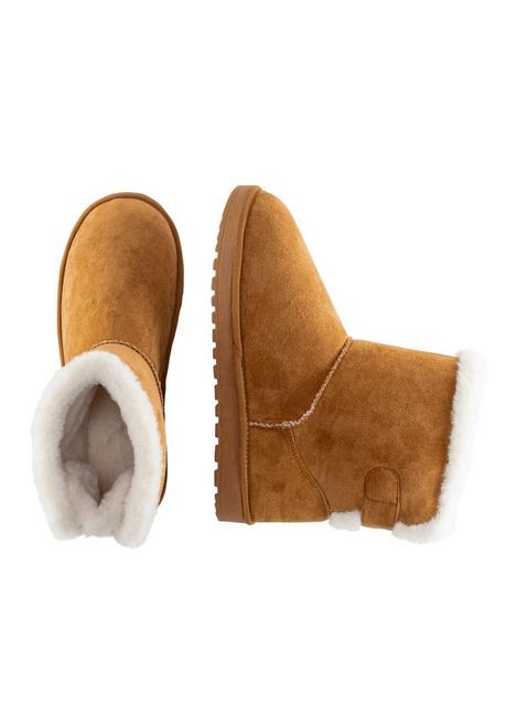 Sheego Schlupfboots Mit Verstellbarem Riegel - Camelfarben Sheego