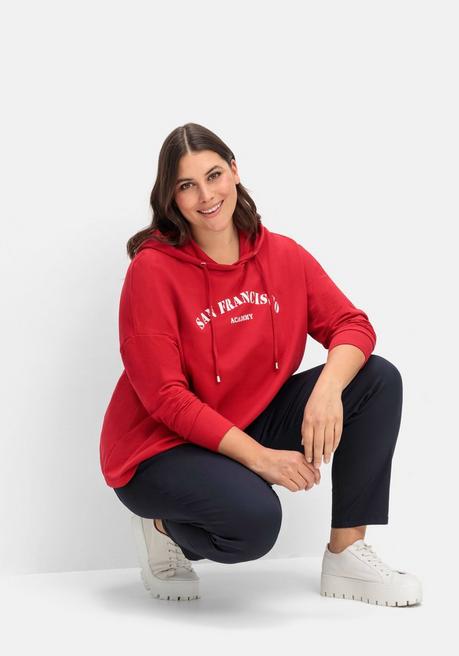 Sheego Schmale Hose Im Curvy-Schnitt PIA, Mit Gummibund - Tiefblau Sheego