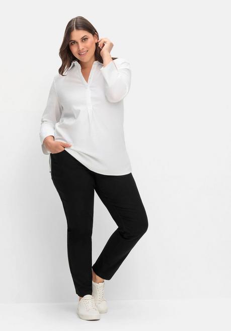 sheego Schmale Hose im Curvy-Schnitt VERENA - schwarz sheego