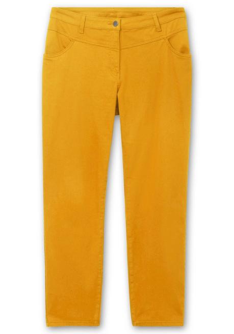 Sheego Schmale Jeans Aus Baumwollstretch - Ocker Sheego