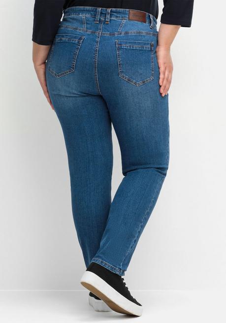 Sheego Schmale Jeans In Curvy-Schnitt VERENA - Blue Denim Sheego