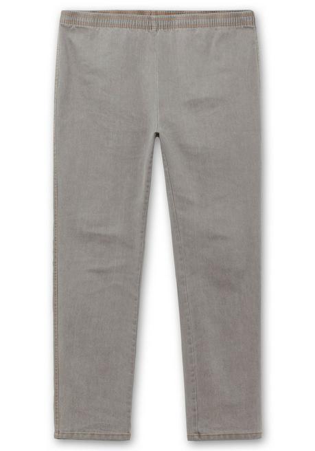 Sheego Schmale Jeans Mit Stretchbund, Ohne Taschen - Grey Denim Sheego