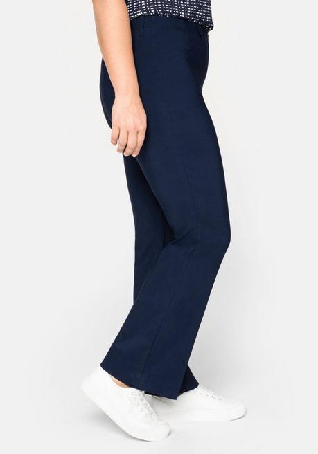 Sheego Bengalinhose In Bootcut-Form - Marine Sheego